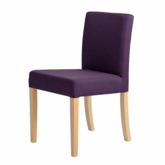 Wilton Chair - fialová, prírodná