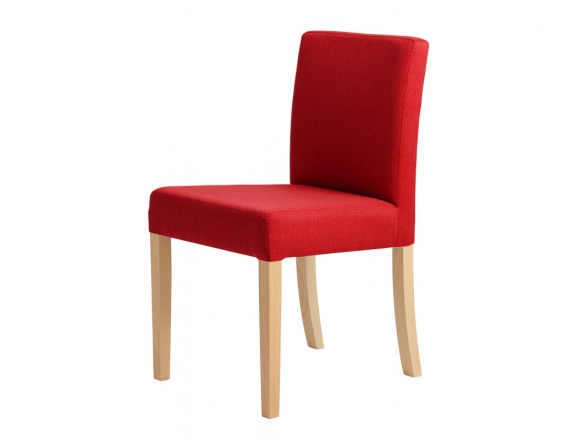 Wilton Chair - krvavo červená, prírodná