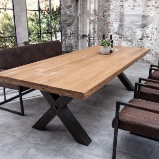 Jedálenský stôl Iron Craft 240cm dub