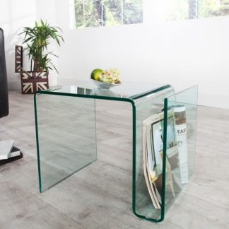 Konferenčný stolík Ghost - sklo 50cm