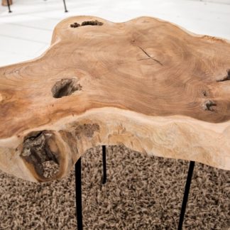 Konferenčný stolík Wild 40cm drevo (masív)