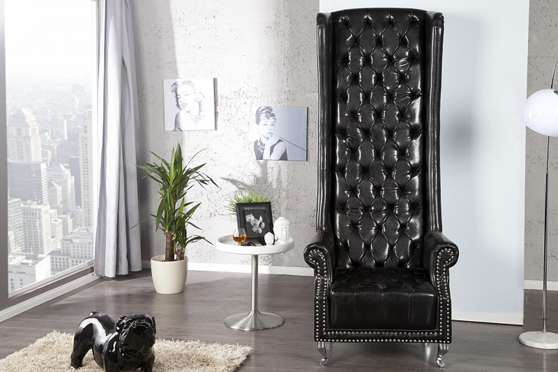 Kreslo Royal Chair čierna