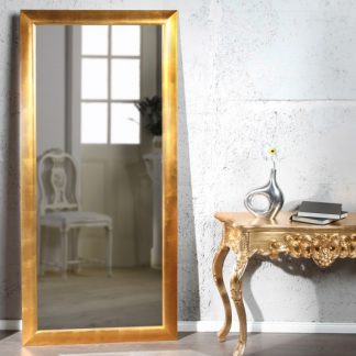 Nástenné zrkadlo Espejo 180cm zlatá