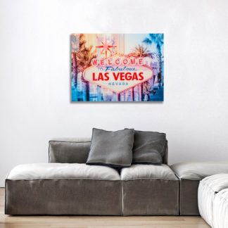 Obraz Las Vegas 60x80cm sklo