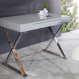 Písací stôl Grace 100cm sivá