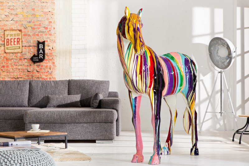 Soška Pferd Pop Art 160cm