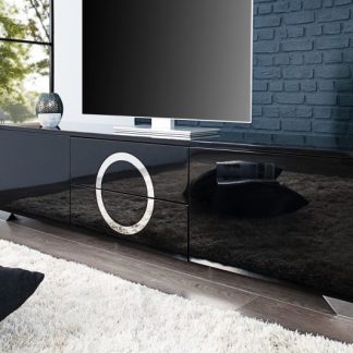 TV-stolík Zen 180cm čierna