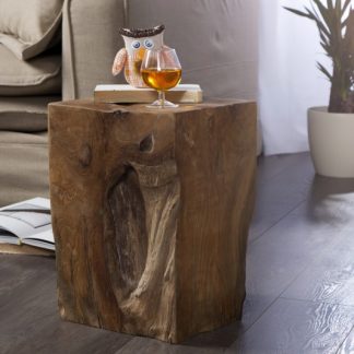 Taburet Wood - teakové drevo
